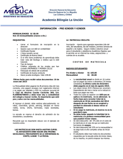 Academia Biling&uuml;e La Unci&oacute;n