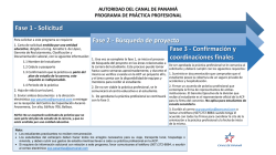 Fase 1 - Solicitud Fase 2 - B&uacute;squeda de