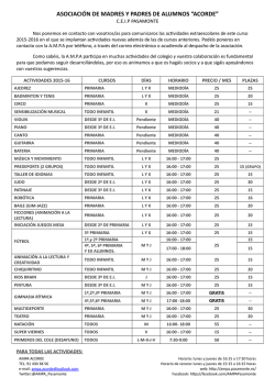 ten&eacute;is la circular