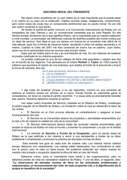 Mis ideas de Rotary - Rotary Club Avellaneda