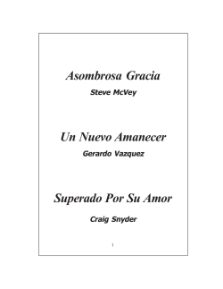 Un Nuevo Amanecer GERARDO VAZQUEZ LARA