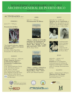 ARCHIVO GENERAL DE PUERTO RICO