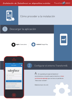 instalacion de sales force-web