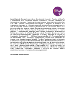 Sonia Elizabeth Riveros - HEAR [UNR]