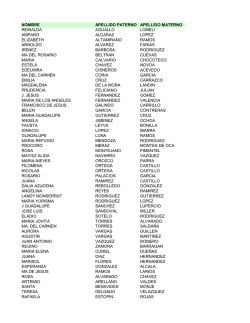 nombre apellido paterno apellido materno reinalda aguallo lomeli