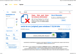 serial de oro (original) para windows 7 32/64 bits - Identi