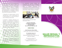 14. Triptico Salud Reproductiva