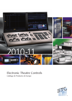 Electronic Theatre Controls