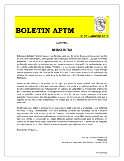 BOLETIN APTM