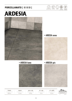 60 x 60 cm | &bull; ARdESIA arena &bull; ARdESIA gris &bull; ARdESIA humo