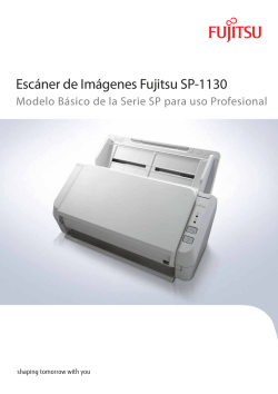 Esc&aacute;ner de Im&aacute;genes Fujitsu SP-1130
