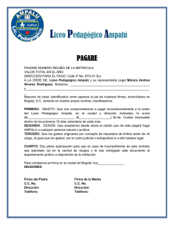 Liceo Pedag&oacute;gico Ampal&uacute;