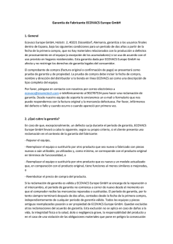 Descargar Garant&iacute;a