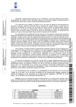 En consecuencia con lo anterior, y lo preceptuado en los art&iacute;culos