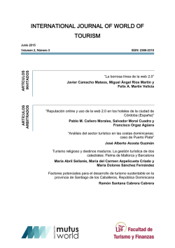 Francisco M. Piedras Murillo - Facultad de Turismo y Finanzas