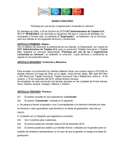 BASES DE PROMOCI&Oacute;N