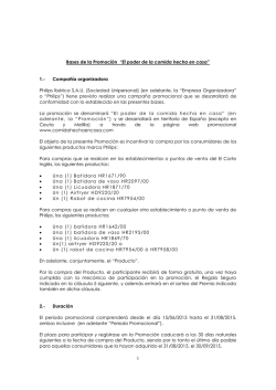 T&eacute;rminos y Condiciones