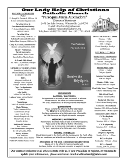 &ldquo;Parroquia Maria Auxiliadora&rdquo; - Our Lady Help of Christians Church