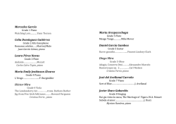 Mercedes Garc&iacute;a Celia Dom&iacute;nguez Guti&eacute;rrez Laura P&eacute;rez Navas