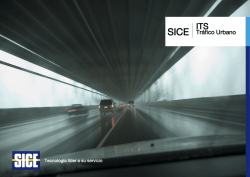 ITS Tr&aacute;fico urbano