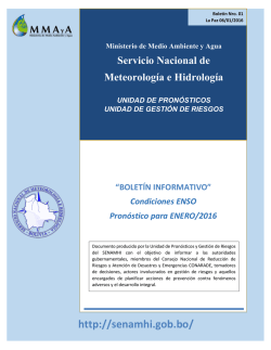 BOLET&Iacute;N INFORMATIVO