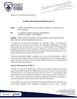 Descargar documento Alerta Temprana por presencia Fen&oacute;meno
