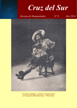 Portada e &iacute;ndice - Revista Cruz del Sur