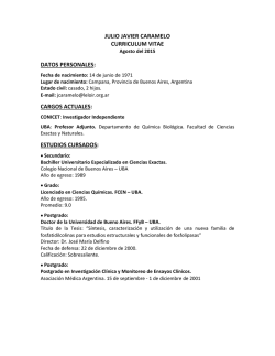 CV-Dr. Julio Caramelo