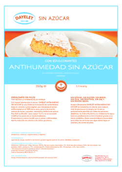 DAYELET ANTIHUMEDAD SIN AZUCAR