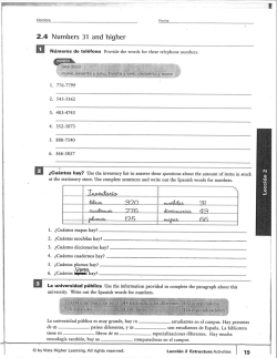 2.4 Numbers 31 and higher