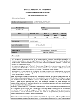 Asistente administrativo - Sistema de Educaci&oacute;n Media Superior