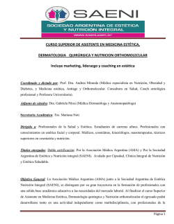 CURSO SUPERIOR DE ASISTENTE EN MEDICINA