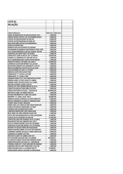 Informa&ccedil;&otilde;es complementares