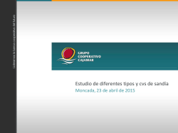 Alfonso Giner, present&oacute; un estudio de nuevas variedades y tipos de