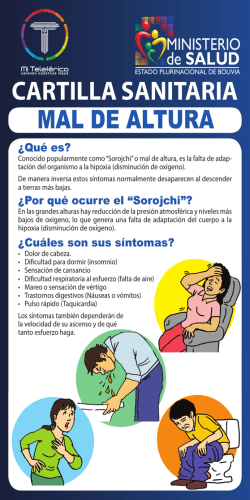 MI TELEFERICO CARTILLA MAL DE ALTURA