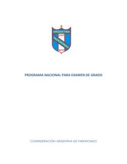 programa nacional para examen de grado