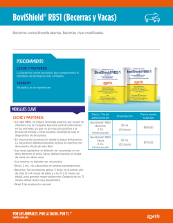 BoviShield&reg; RB51 (Becerras y Vacas)