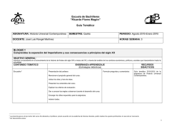 Historia Universal Contempor&aacute;nea