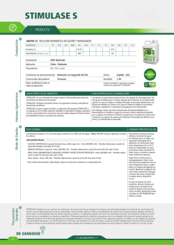 STIMULASE S - de sangosse