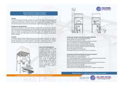 Sistema electr&oacute;nico de pesado