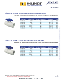 lista de precios PCP 2015 Noviembre 05