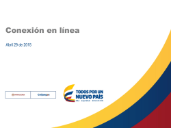 Obligaciones para conexi&oacute;n en l&iacute;nea