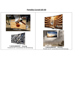 Pantallas de Television