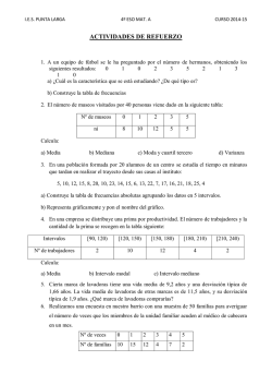 4&ordm; ESO - IES Punta Larga