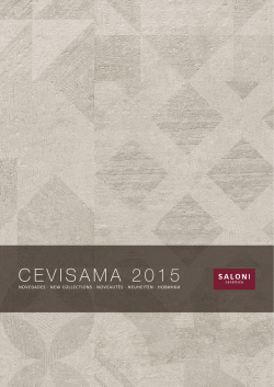 NOVEDADES CEVISAMA 2015.indd
