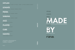 ceylan levante pedra sabana jazz plaster cube nantes