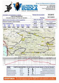 La Fueya del Vetusta