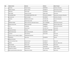 info de los stands de la feria de noviembre 2015