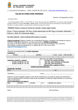 chino 2015 MARISTAS DTOS