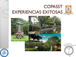 Informe de Gesti&oacute;n COPASST 2012-2016